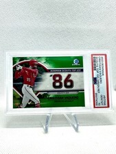 Cristhian Vaquero 2023 Bowman Scouts Top 100 Green Refractor /99 PSA 10