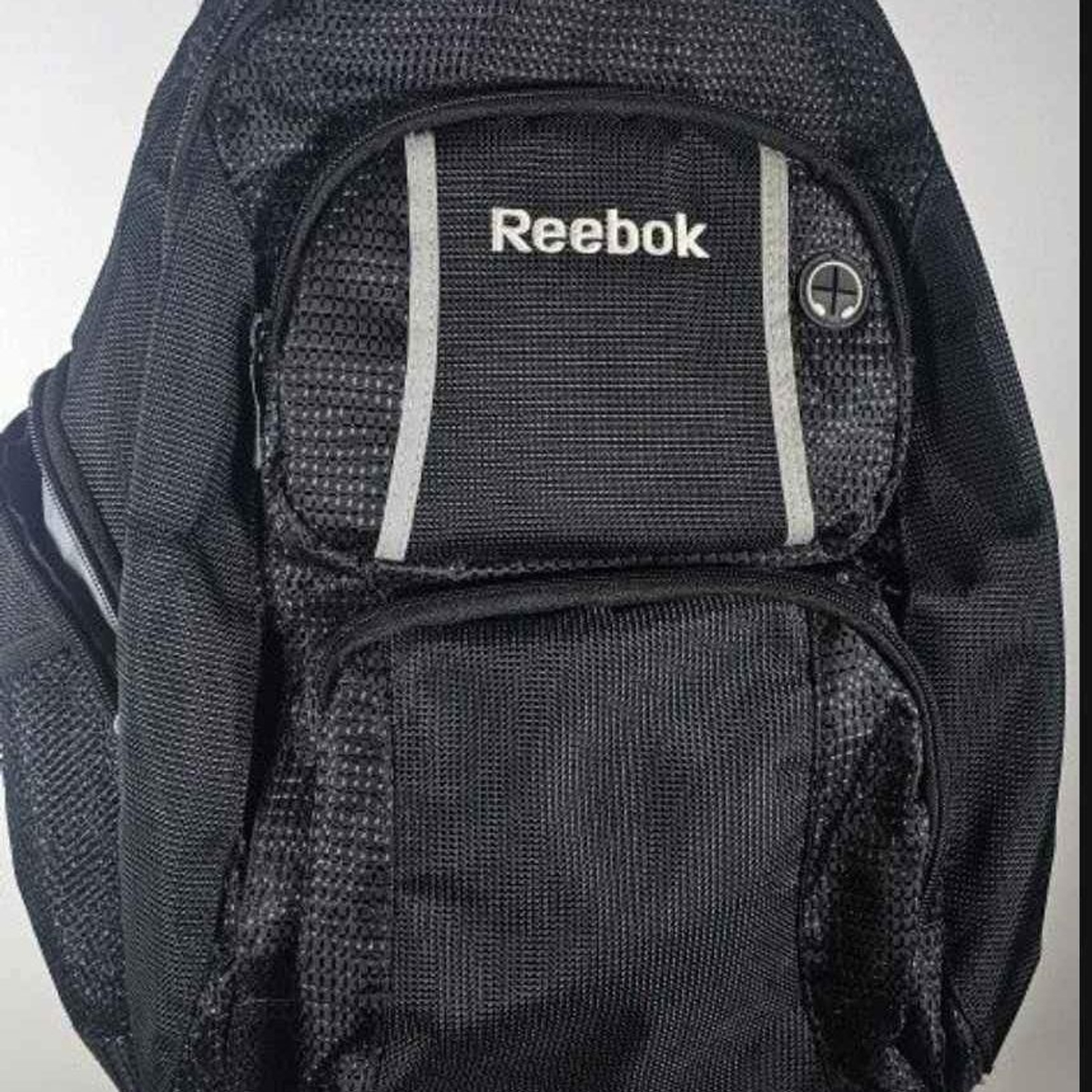 REEBOK Black/Gray Backpack / Bookbag  - New without Tags