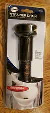 New Universal Fit Lavatory Sink Brass Strainer Drain in Oil Rubbed Bronze