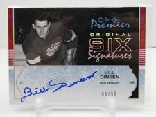 BILL DINEEN 2007-08 O-PEE-CHEE PREMIER AUTOGRAPH AUTO #06/50! RED WINGS!!