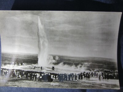  ICELAND PHOTOGRAPH POSTCARD  NEW The Great Geysir  