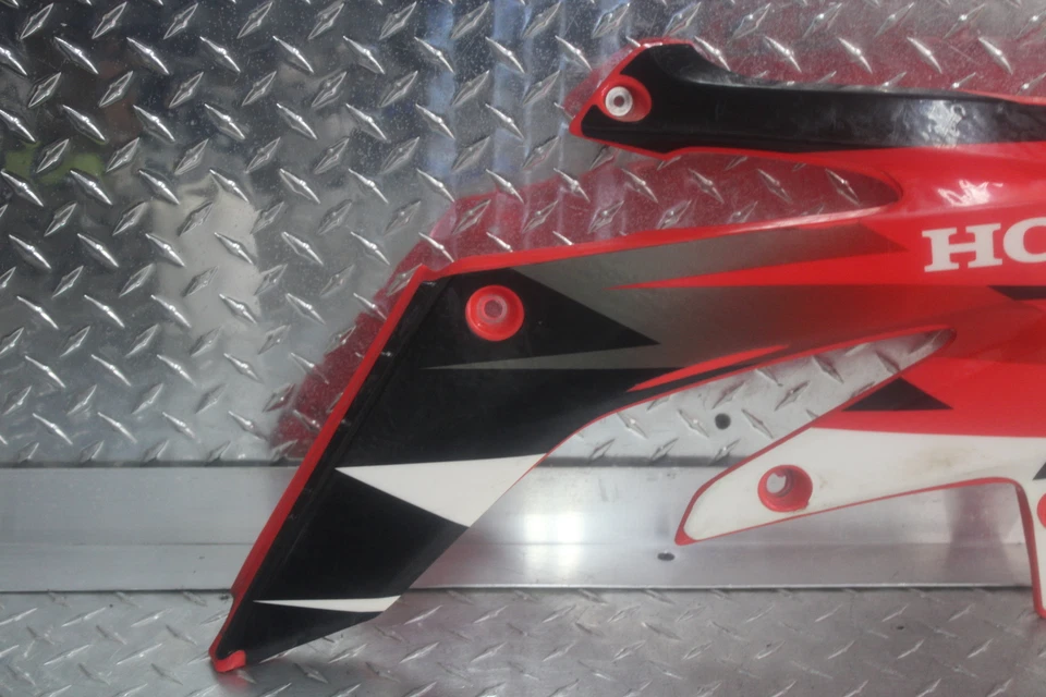 2004 HONDA CRF250R ПЕРЕДНИЙ БОКОВОЙ ОБТЕКАТЕЛЬ 19071-KRN-000ZA 19072-KRN-000ZA OEM  - Изображение 2 из 4
