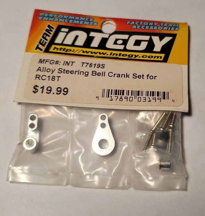Team Integy Steering Bellcrank Set for Team Associated Rc18t 1/18th Rc T7619S