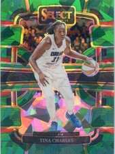 2024 Panini Select WNBA TINA CHARLES #83 GREEN ICE PRIZM DREAM