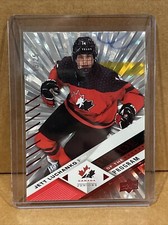 Jett Luchanko 15/25 Outburst Red 2024-25 Upper Deck Team Canada Juniors (JC9)