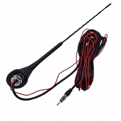 Auto Dachantenne Universal Autoradio Inkl. Verstärker 12V 5 Meter Kabel