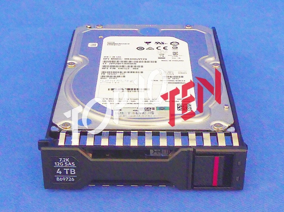 HP 869726-001 4TB 3,5" LFF 7,2K 12Gb SAS Festplatte für StorOnce 5100