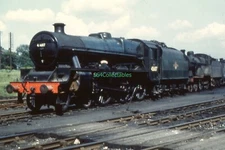 S4 35mm Slide 45687 Corkerhill Shed c.1958 (Colour Rail SC1557)