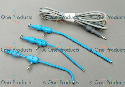 Frazier & Sinus Nasal Maxillary Monopolar Suction Curved with Resuable Cable