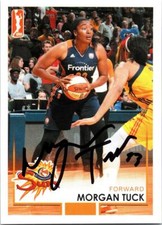 Morgan Tuck autographed Basketball Card (Connecticut) 2017 WNBA Enterprises #23
