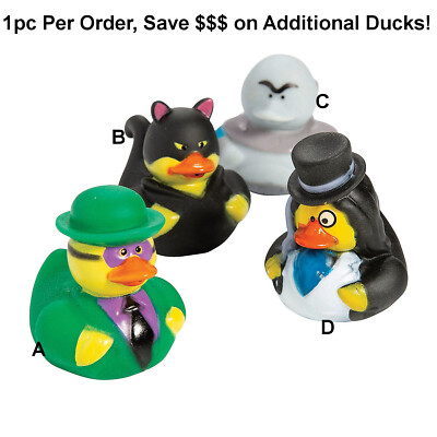 Super Villain Rubber Duckies Ducks - Choose  Style - Jeep Ducking - US Shipper