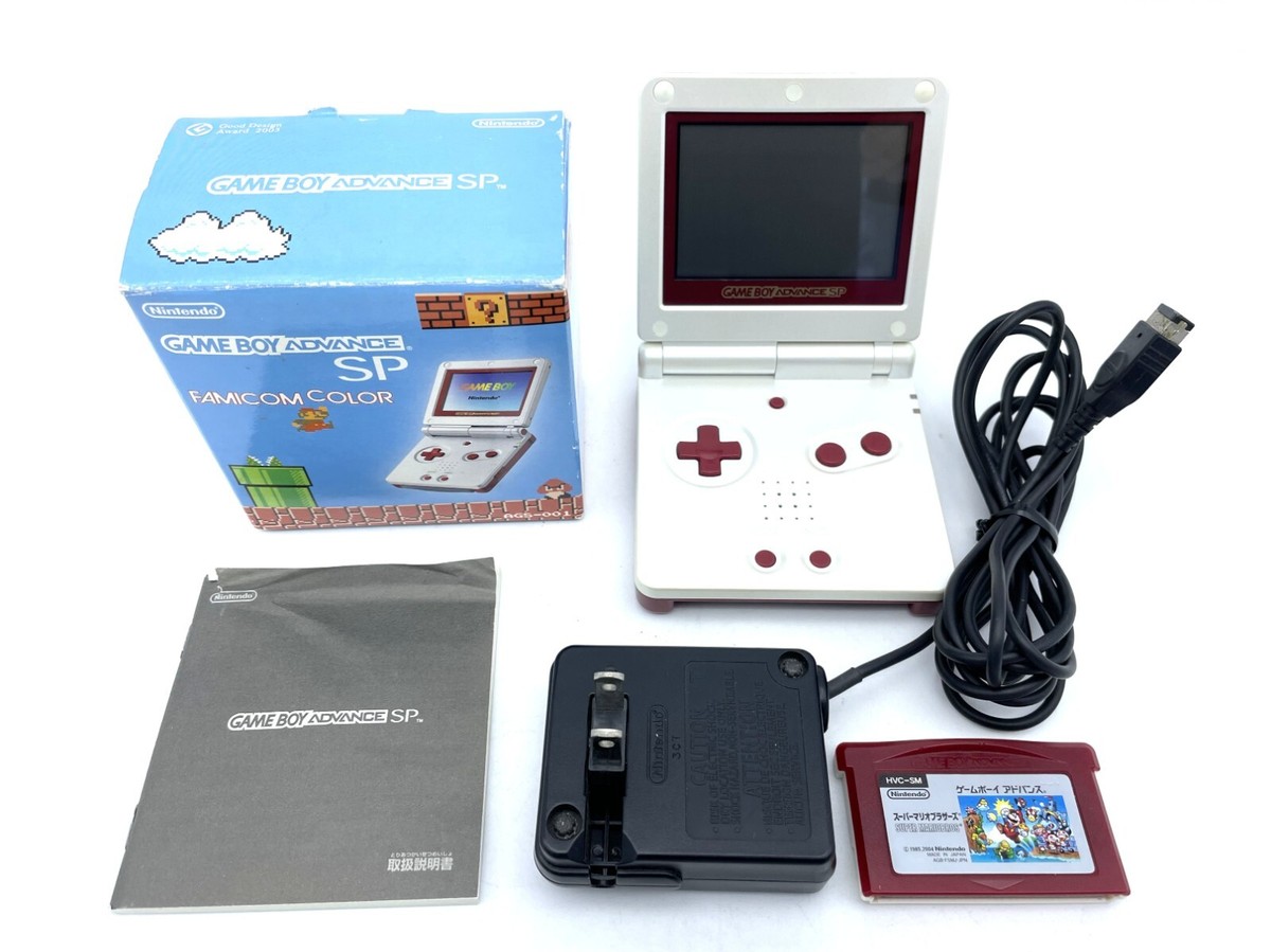 Famicom Gba Sp Mario Edition Nintendo Game Boy Advance SP