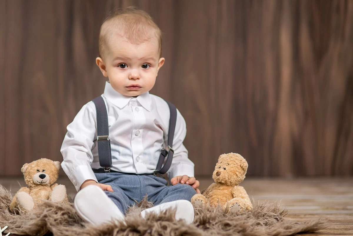 Baby boy sale grey trousers