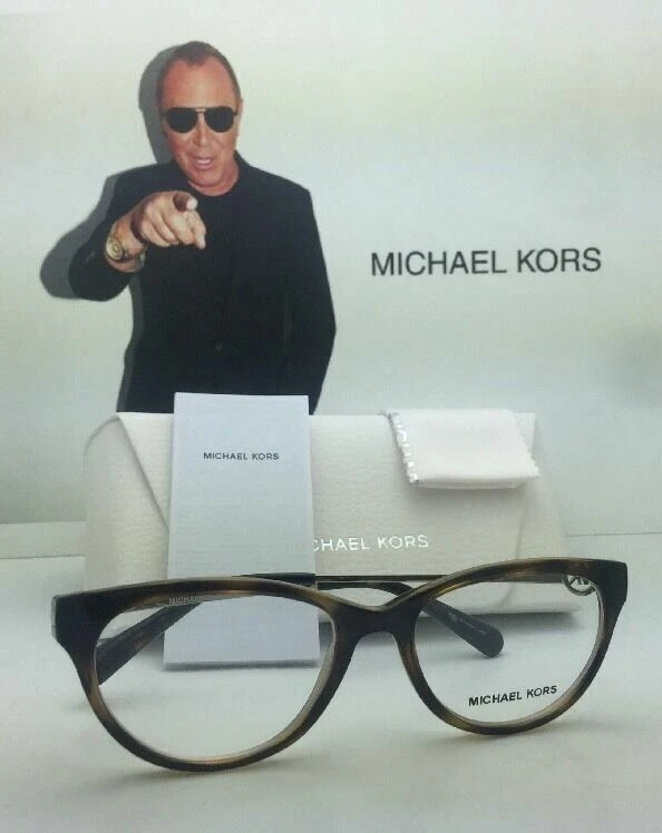 New MICHAEL KORS Eyeglasses COURMAYEUR MK 8003 3006 51 17 Tortoise