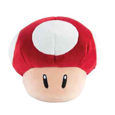 Club Mocchi Mocchi 6 Inch Super Mario Red Mushroom Plush Toy Soft Collectible