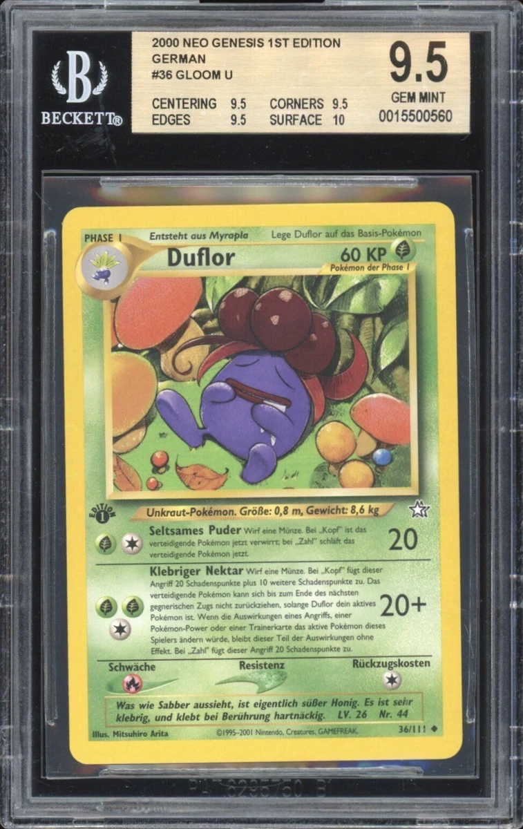 Pokmon Pokmon TCG Grade 9.5 German Individual Collectible Card Games for  sale | eBay