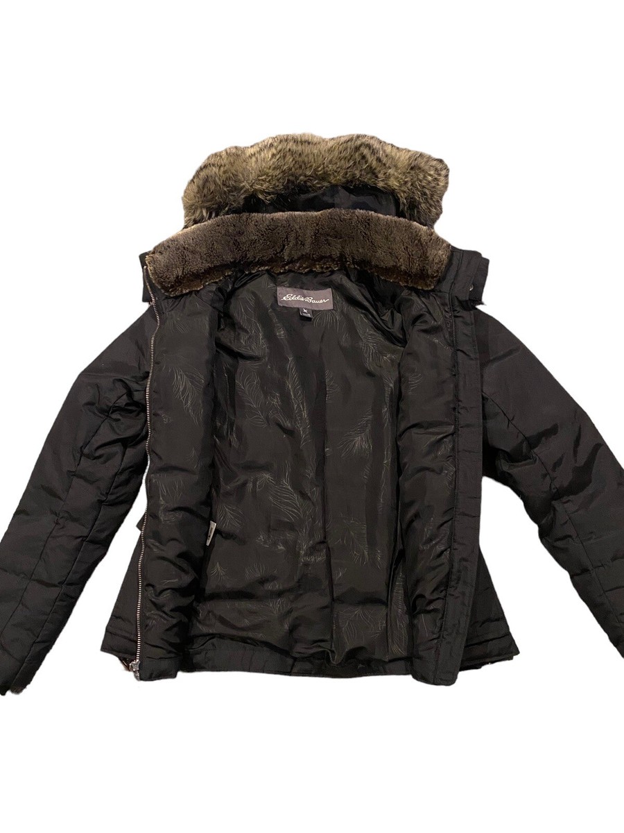 Eddie Bauer Yukon Classic Down Jacket Fur Hooded Winter Eddie Bauer Yukon Classic Down Jacket Fur Hooded Winter