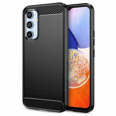 FÜR Samsung Galaxy A26 5G - CARBON Lux Case Hülle Etui Schutz Handy Tasche Cover