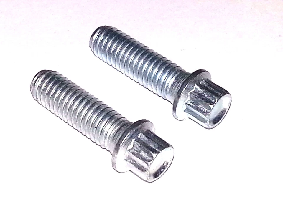 Tornillos de cubierta de cadena de distribución de bomba de combustible para motor Pontiac NOSR correctos de fábrica 2 piezas PL Foto 2 de 4