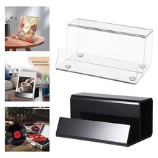 Vinyl Record Holder Vinyls Record Desktop Display Stand Acrylic Rack for Albums