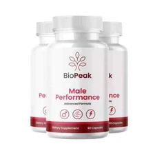 BioPeak Male Performance Advanced Formula Supplements (180 Capsules) 3-Pack