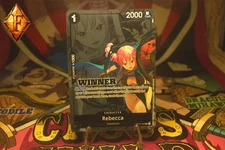 One Piece TCG Rebecca WINNER Pack 2025 Vol. 2 OP04-092  Promo Foil NM