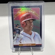 2020 Panini Donruss Diamond Kings Juan Soto Nationals Insert Card #23