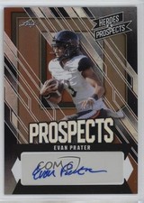 2024 Leaf Heroes & Prospects Prospect Bronze 29/99 Evan Prater #AP-EP1 Auto 13u1