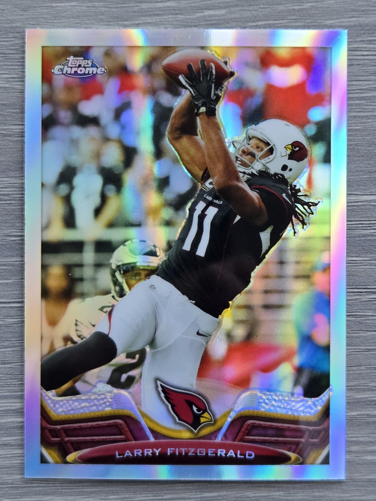 LARRY FITZGERALD REFRACTOR 2013 TOPPS CHROME CARDINALS
