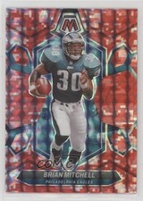 2024 Panini Mosaic Red Camo Mosaic Prizm Brian Mitchell #227 18n9
