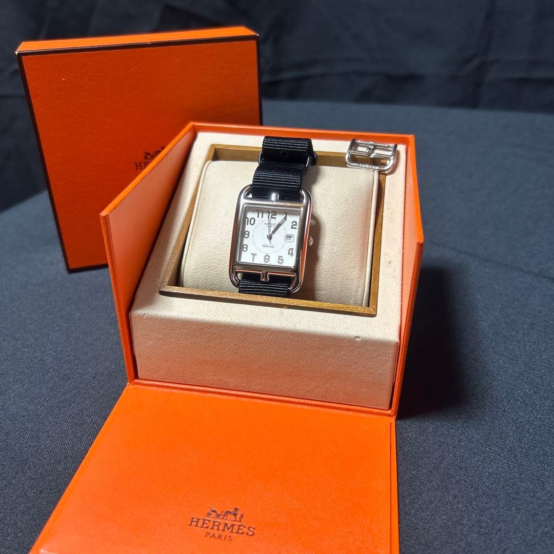 HERMES Cape Cod CC1.710 Automatic Watch Stainless… - image 2