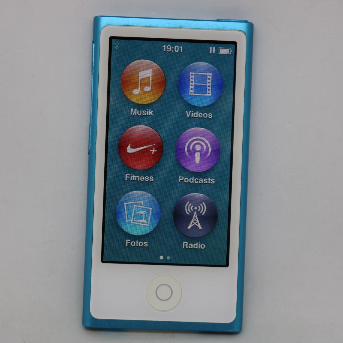 Apple iPod nano 7. Generation Blau (16GB) MP3 Player / Bluetooth / Händler