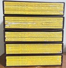 NATIONAL GEOGRAPHIC MAGAZINE YEAR SETS IN FAUX LEATHER CASES 1990,1991,1992,1994 — photo 1