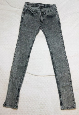 #ad #ad Social Collision Stinger Acid Washer Skinny Jeans 28x32 Grunge $20.00