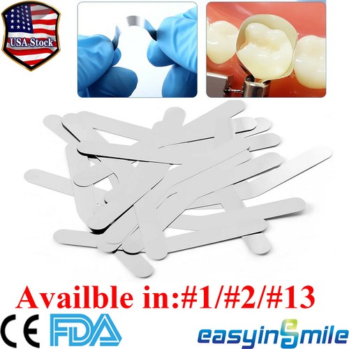 Fasce a matrice universale dentale Tofflemire 0,015 matrice in acciaio inox #1#2#13 - Foto 1 di 18