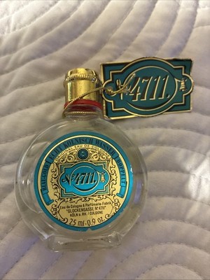  New Vintage ECHT KOLNISCH WASSER No 4711 ORIGINAL EAU DE COLOGNE 0.9 Oz 25ml