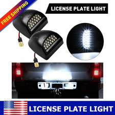 White Led License Plate Tag Light For Chevy Silverado 150025003500 1999-2013
