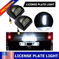 White LED License Plate Tag Light for Chevy Silverado 1500/2500/3500 1999-2013