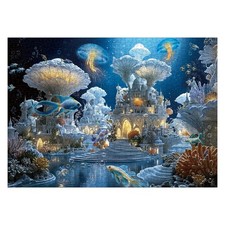 1000 Piece Jigsaw Puzzle Fantasy Ocean Magical Waterscape for Adults 27.5x19.7