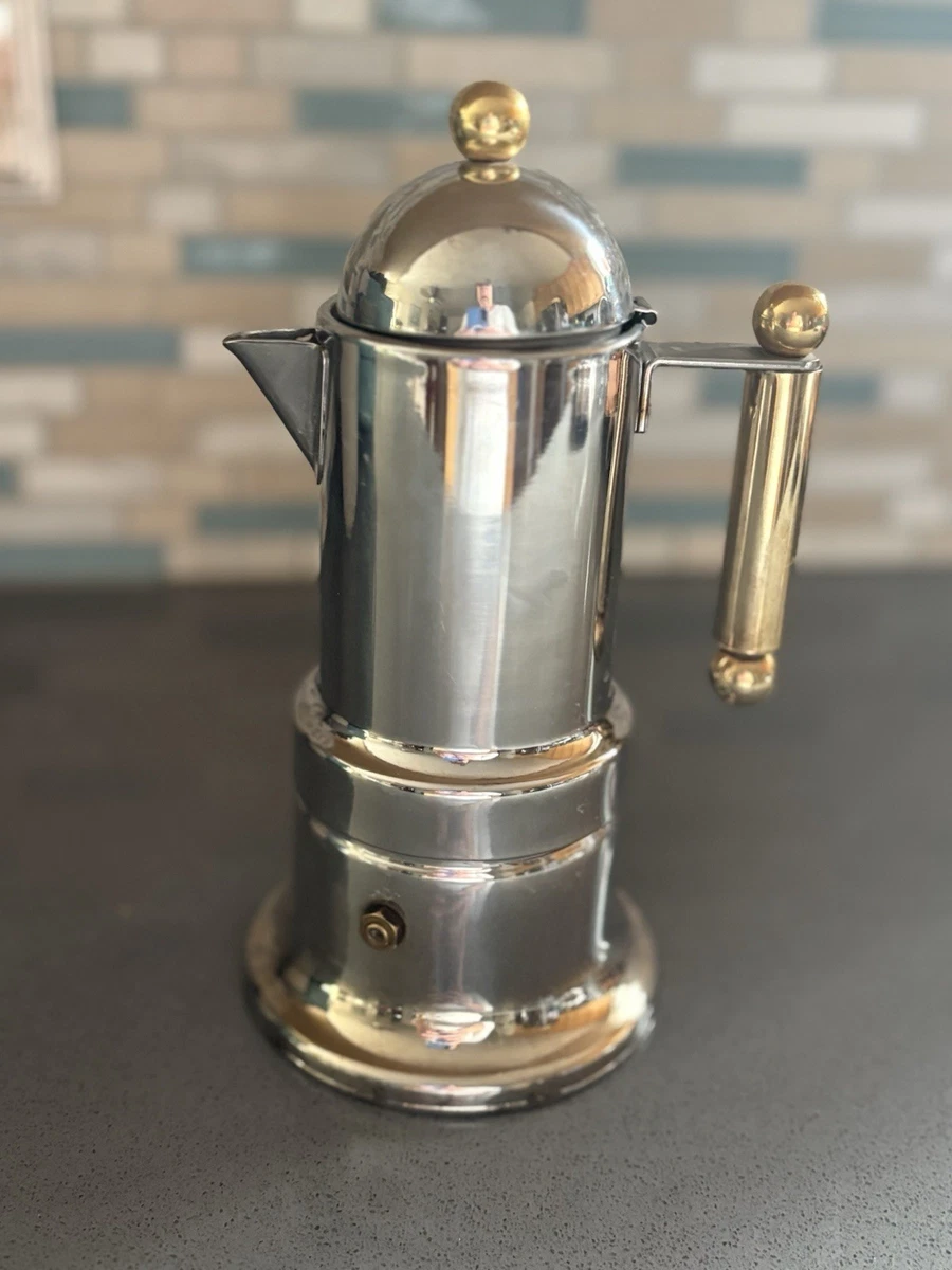 Cafetera Moka De Acero Inoxidable - Para Café Rico Y Aromático, De 2 A 9 Tazas