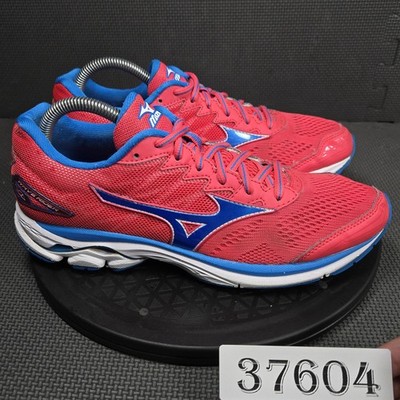 Mizuno Wave Rider 20 Shoes Womens Size 10 Pink Running Sneakers Lightweight Mesh