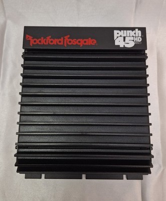 Old School Rockford Fosgate Punch 45HD Amplifier Refurbished Recapped