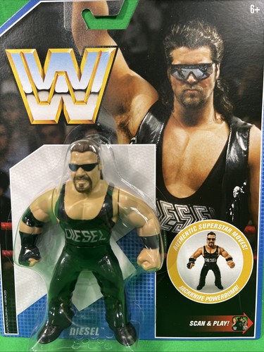 WWE MATTEL RETRO DIESEL SERIES 10 WRESTLING ACTION...