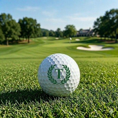Personalized Golf Ball Monogram Letter T  Golfer Gift