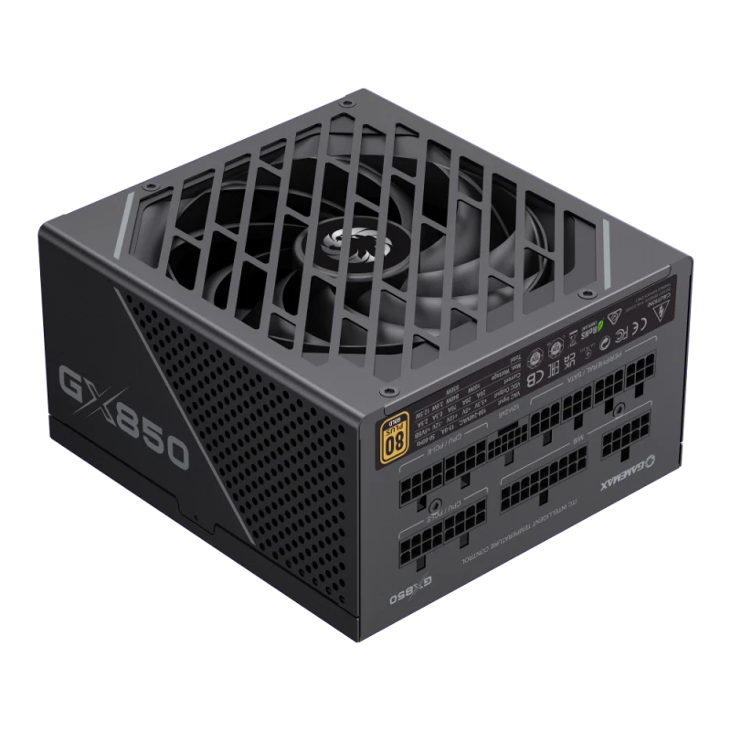 GAMEMAX GX-850 PRO BK 850W 80 Plus Gold ATX3.0 PCIe5.0 PC-Netzteil - Bild 3 von 4