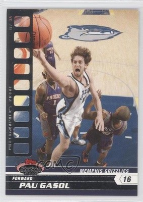 2007-08 Topps Stadium Club Photographer's Proof 141/199 Pau Gasol #16 HOF 0a1