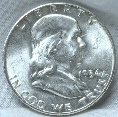 1954-S Franklin Half Dollar