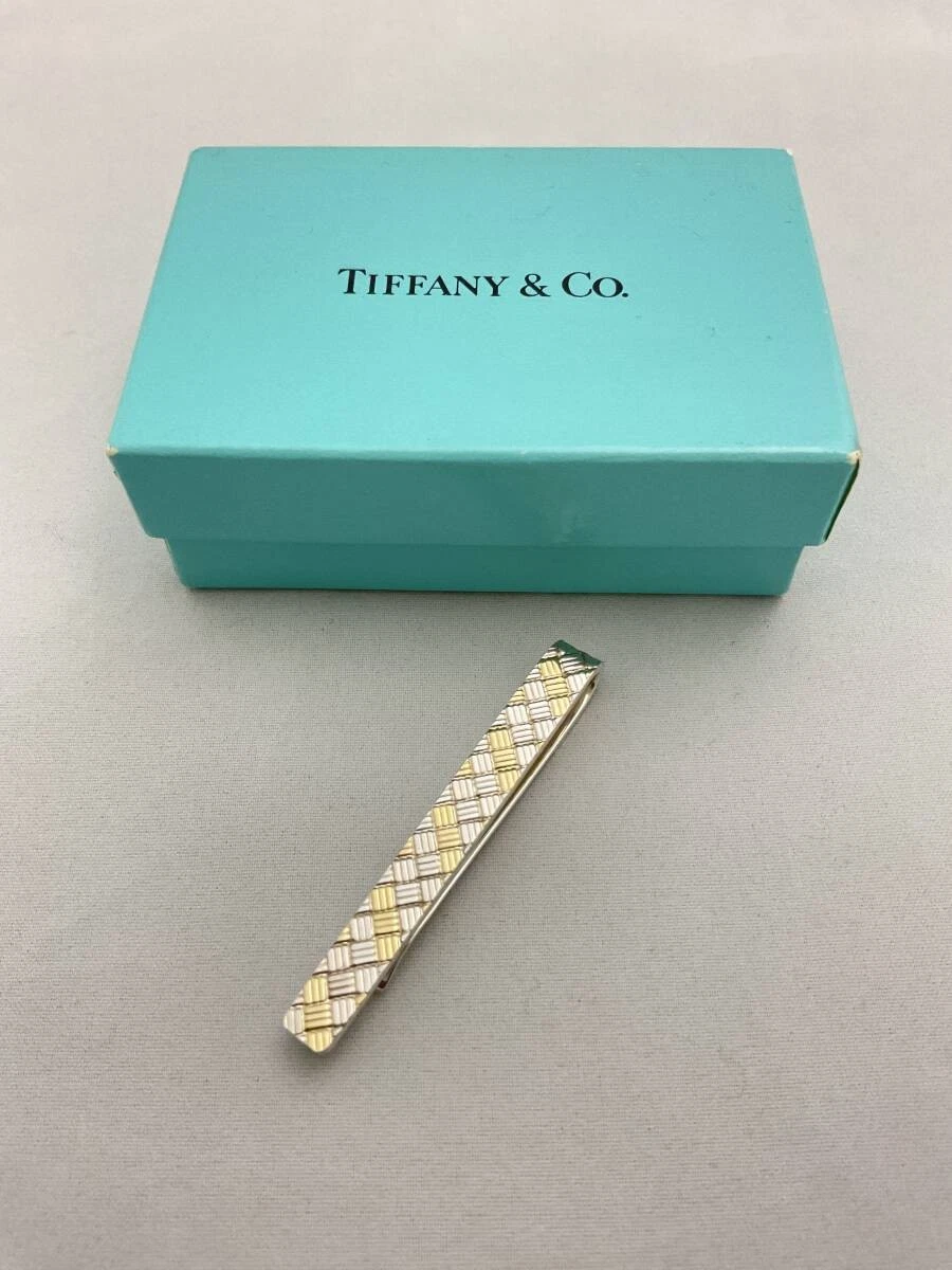 Tiffany & Co. Yellow Gold Tie Clasps & Tacks for Men 18k Metal