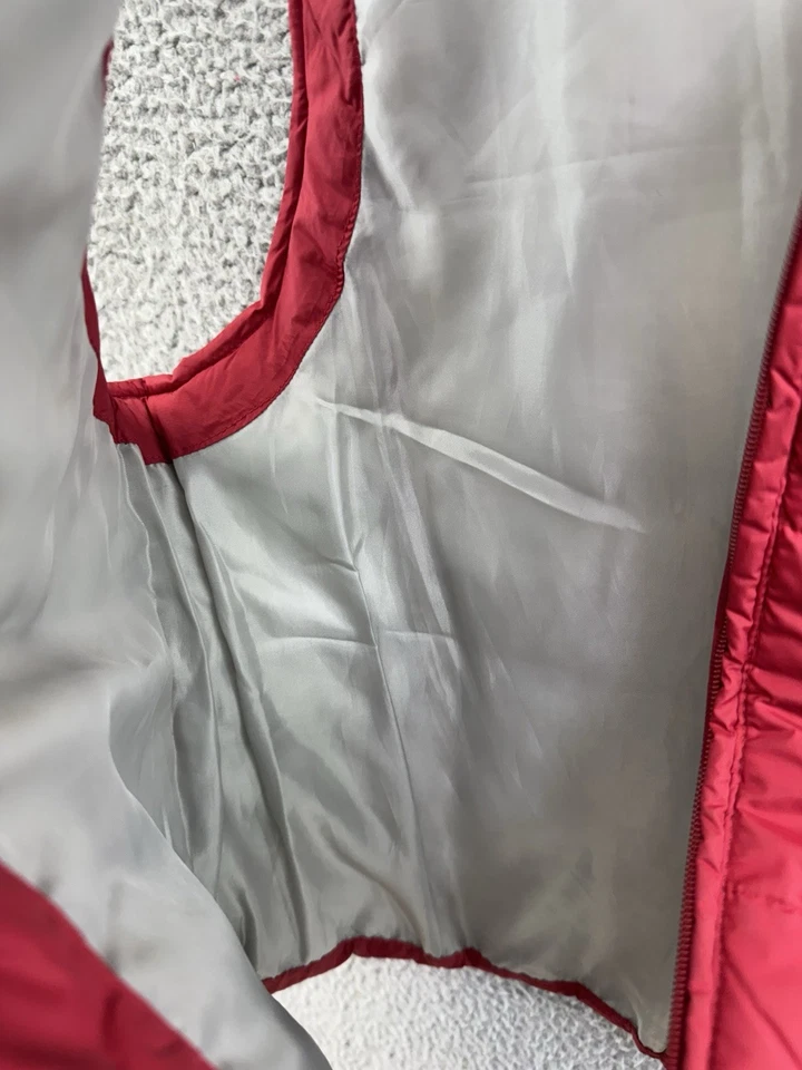 Kenneth Cole Reaction Rojo Puffer Chaleco Chaqueta Para Mujer Talla M POE Foto 4 de 4