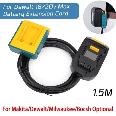 Für18V Elektrowerkzeug Akku-Adapter Verlängerungskabel Zubehör 1 Stück 9x7.5cm